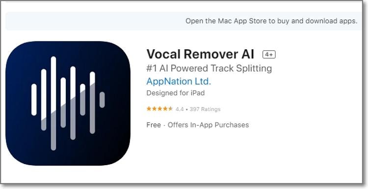 vocal remover & isolation