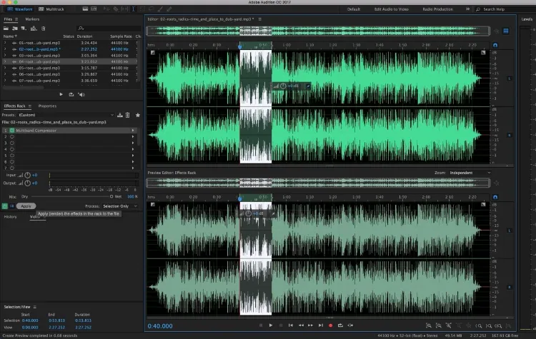 vocal and music separator