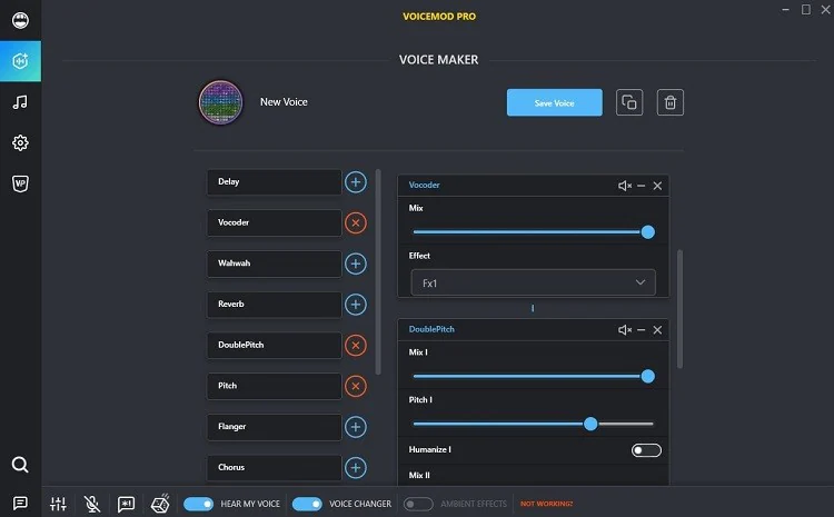 voice modulator