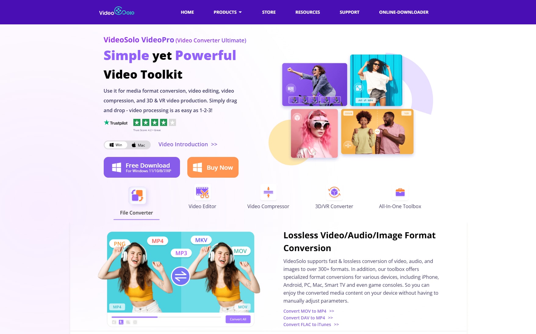 videosolo video converter ultimate convert vr video to 2d