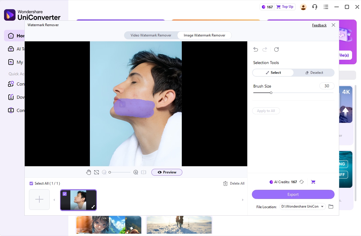 wondershare uniconverter homepage