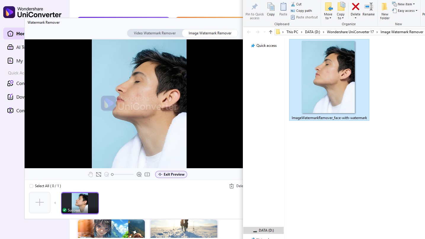 wondershare uniconverter homepage