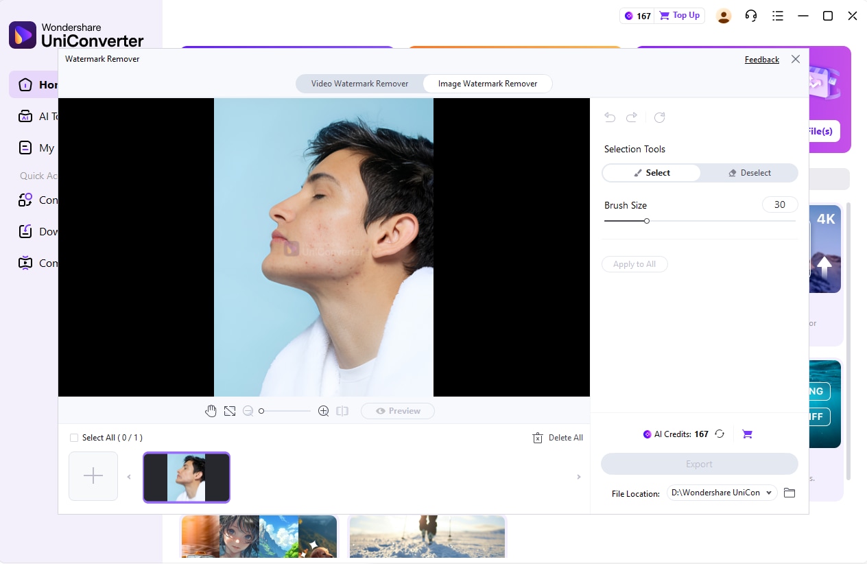wondershare uniconverter homepage