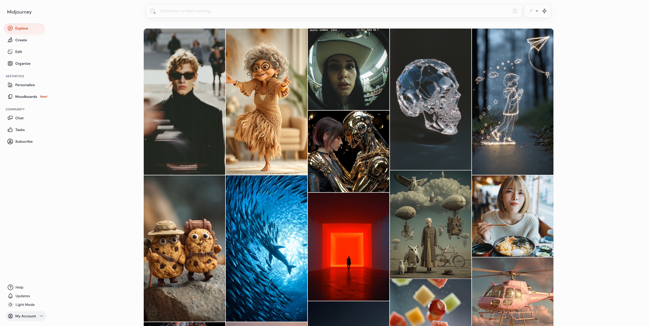 choose model, select and preview