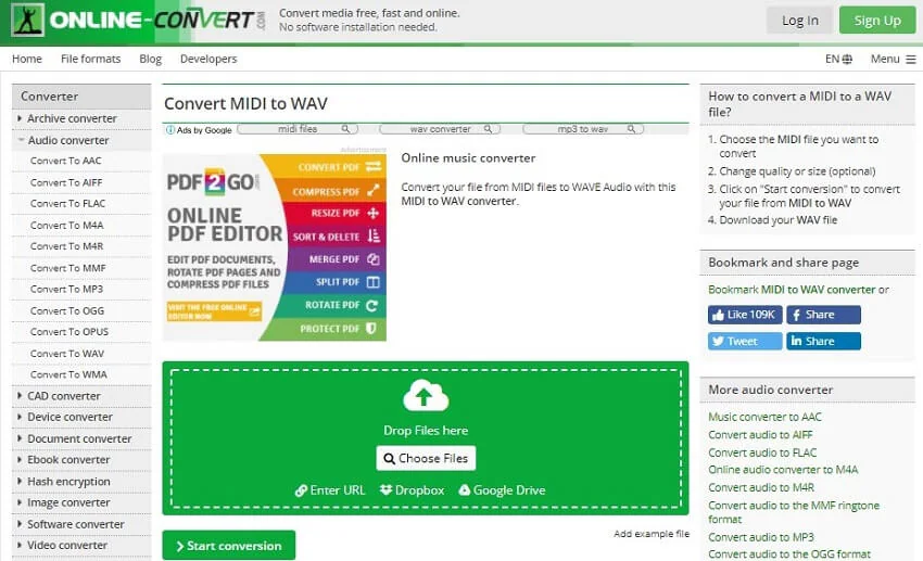 best midi to wav converter