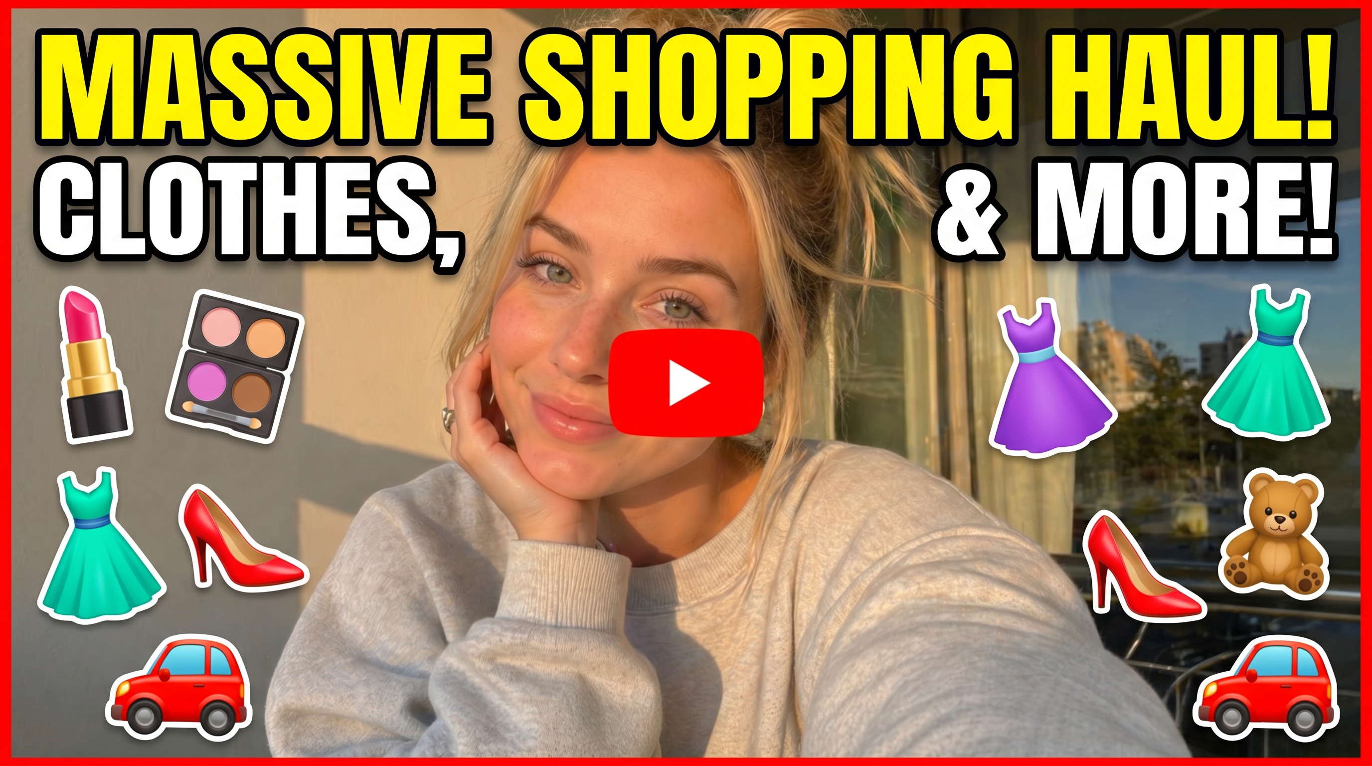 Generated YouTube thumbnail result