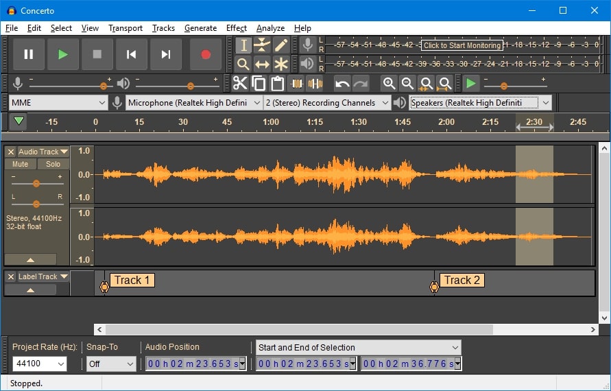 screen view of voxal voice changer software