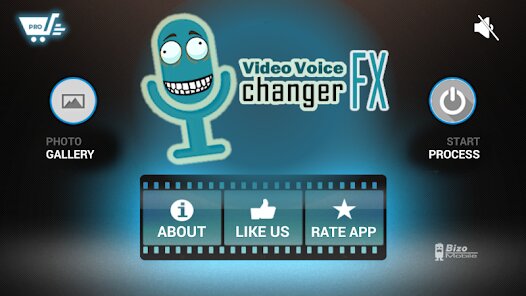 screen view of video voice changer fx software