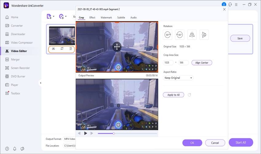 comment enregistrer un gameplay ps4 pour youtube avec uniconverter edit ps4 gameplay