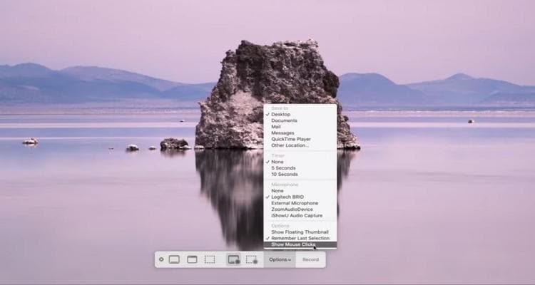 cara merekam video youtube di mac menggunakan quicktime player dengan cara mengatur pengaturan rekaman