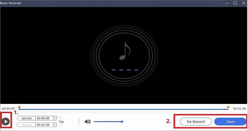 grabar audio de youtube con acethinker music recorder