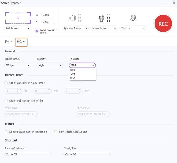 record ps4 gameplay for youtube with uniconverter adjust settings