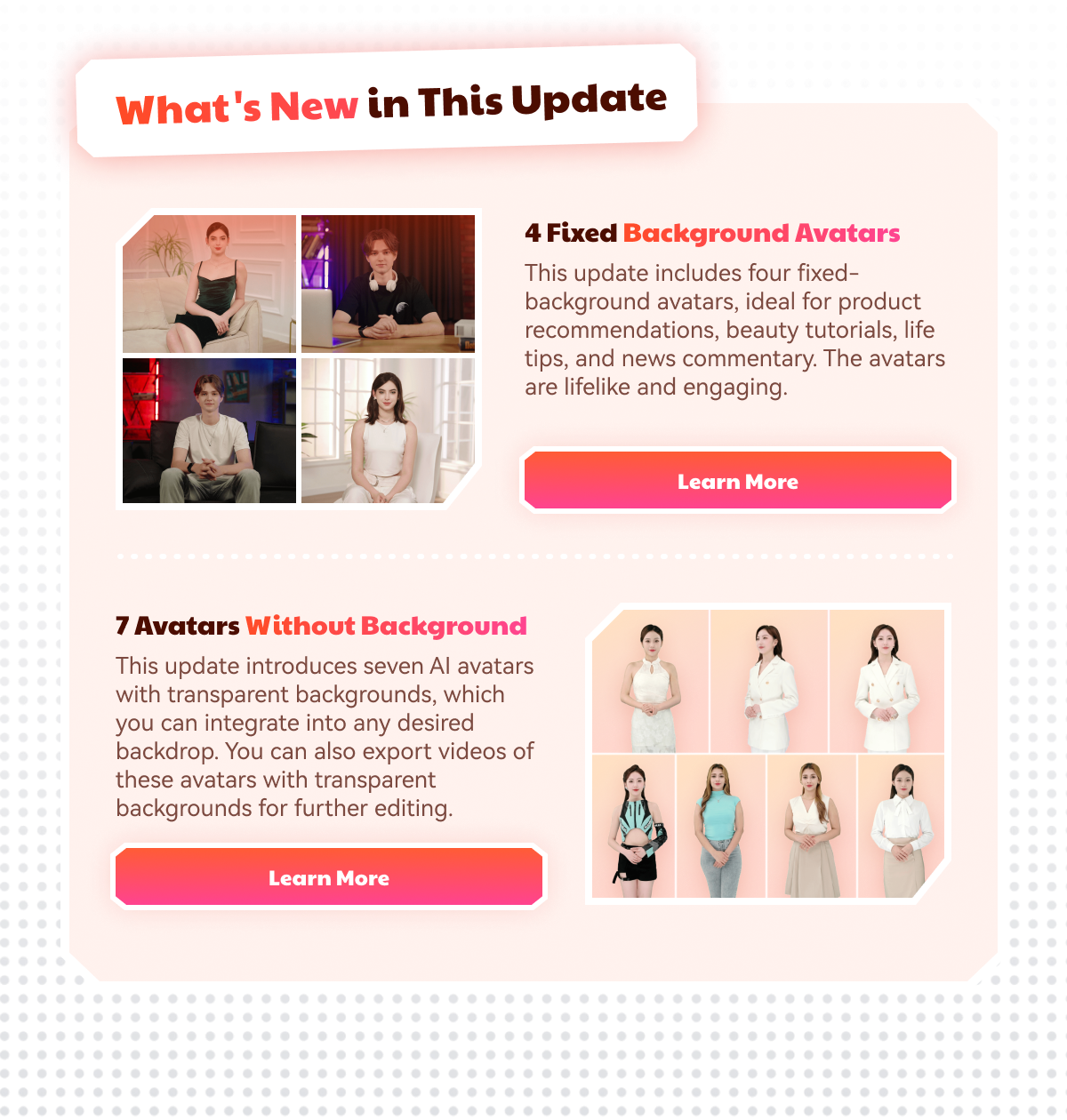 Meet Virbo's New AI Avatars