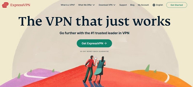 expressvpn main window