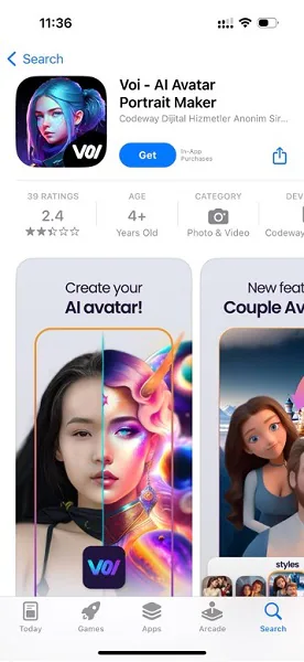 voi ai app store