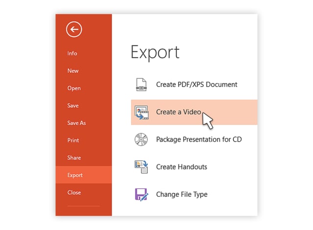 export and save your video