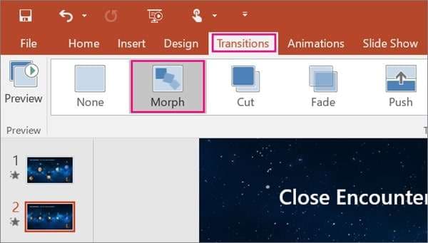 how to make 3d animation in powerpoint using morph