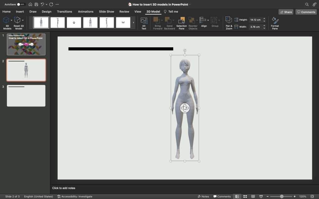 how to edit and customize 3d objects in powerpoint
