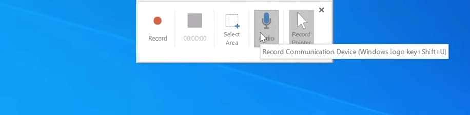create powerpoint screen recordings with audio