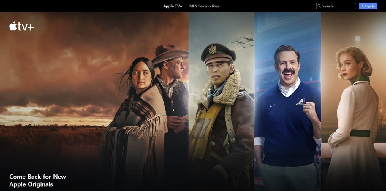 apple tv streaming service and site