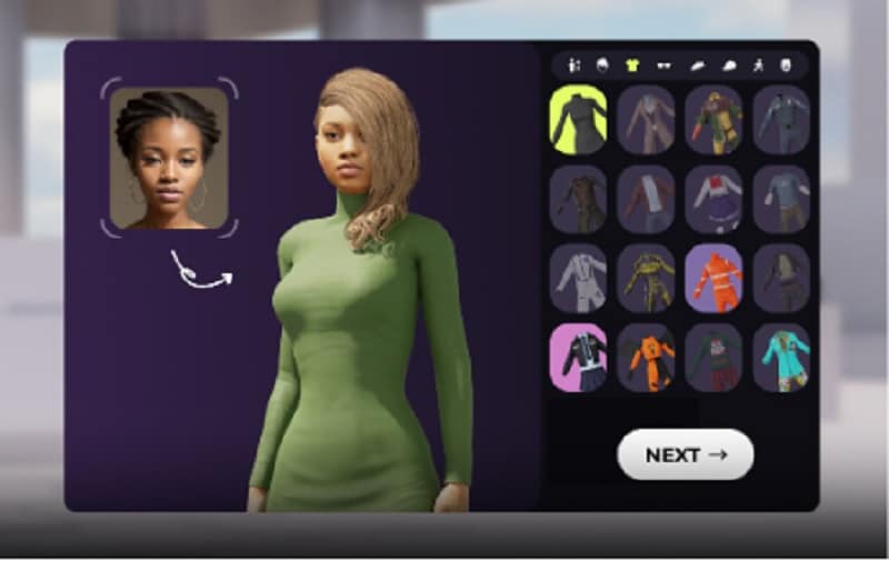 create a realistic avatar online