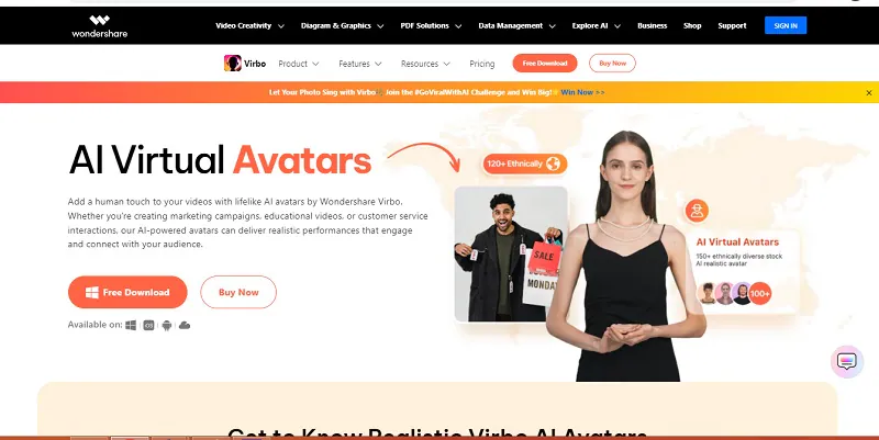 creating realistic avatars with Vibro