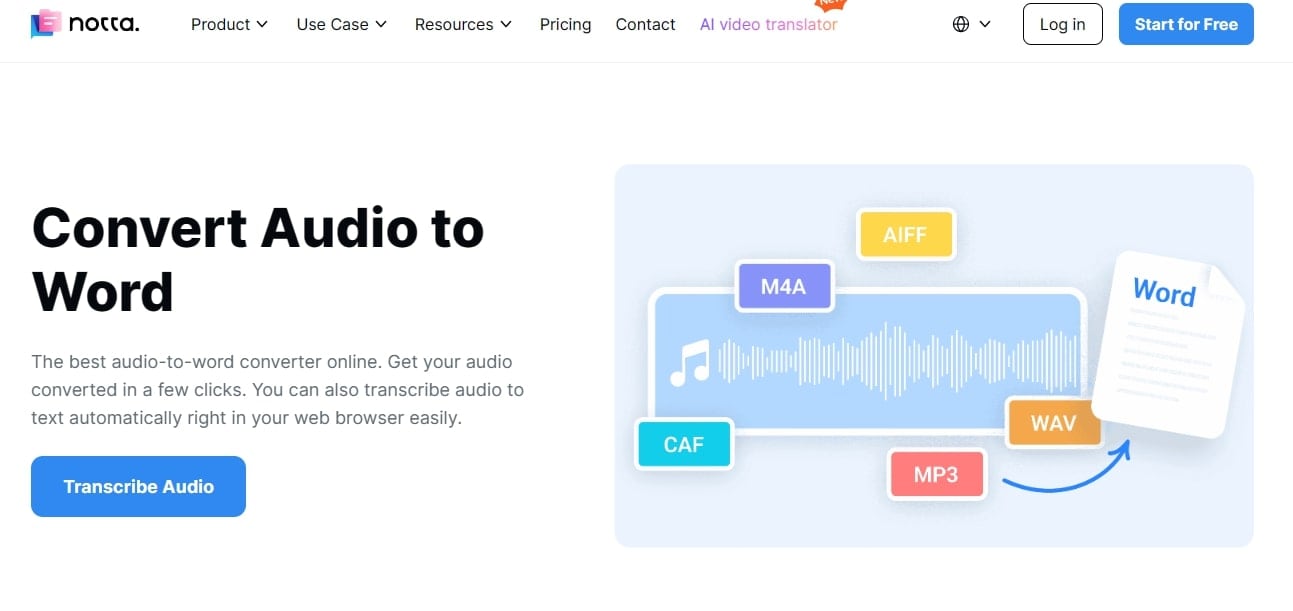 select transcribe audio