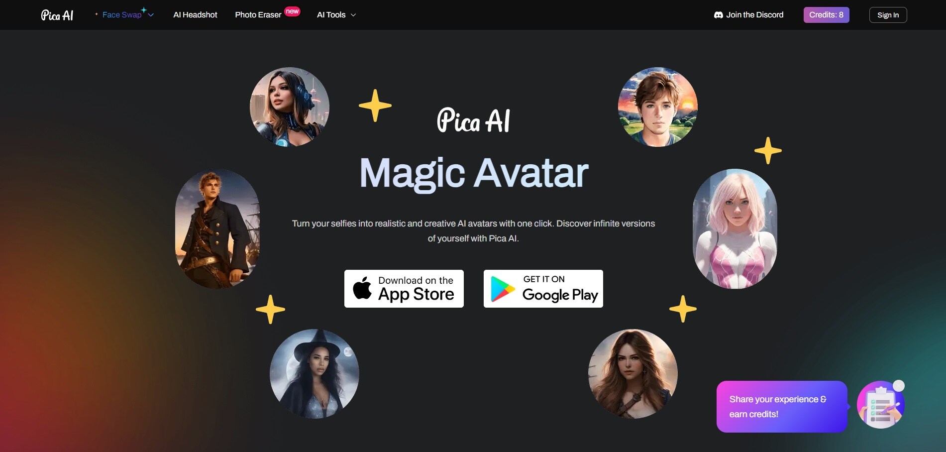 pica ai magic avatar