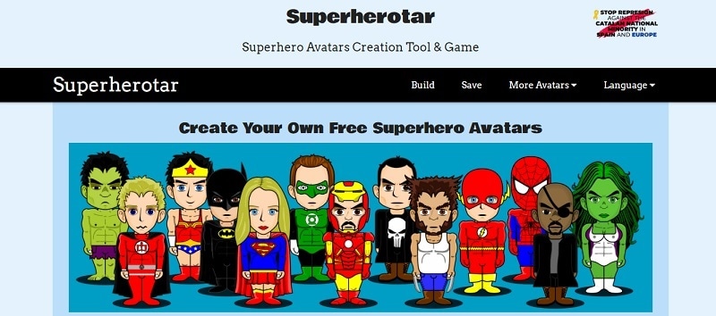 superherotar realistic avatars creation tool and game