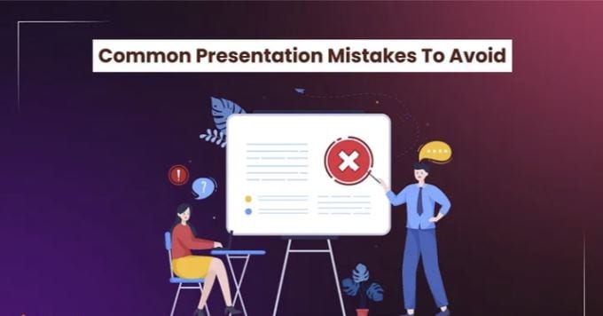 most common presentation mistakes