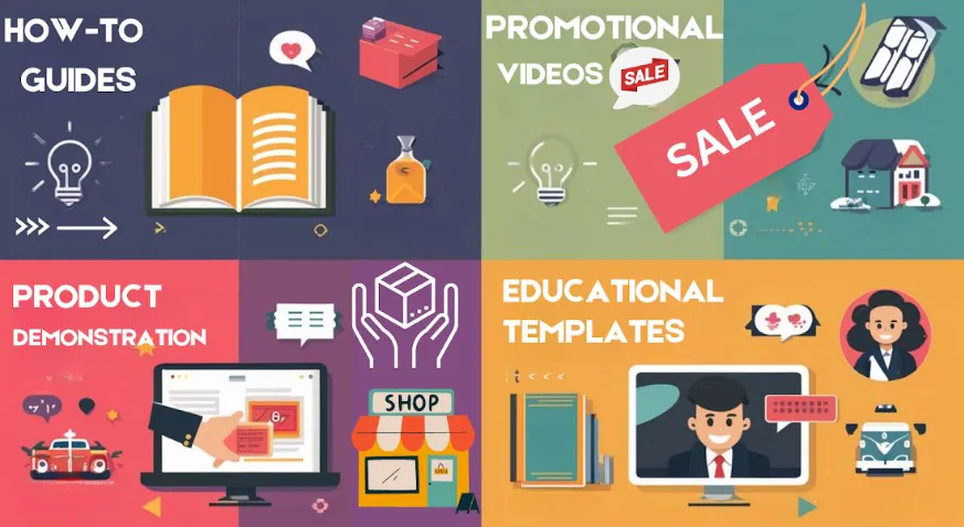 e-commerce video templates