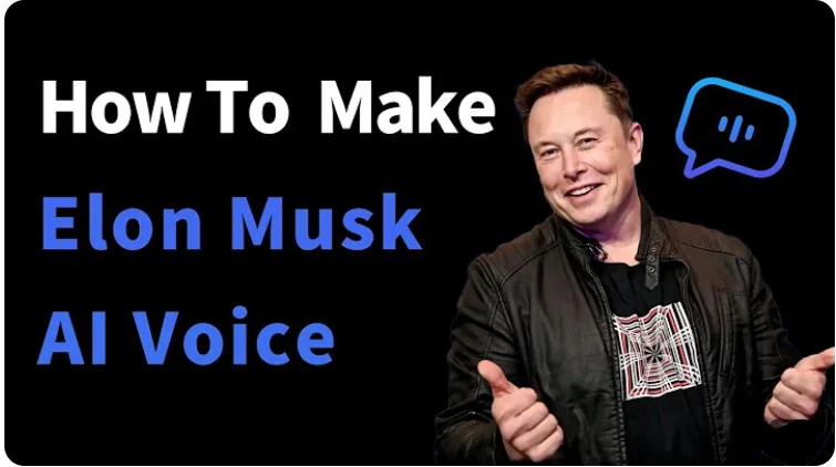 how to generate voice like Elon Musk