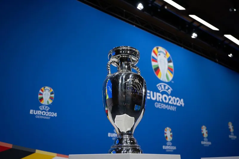 european cup trophy on display