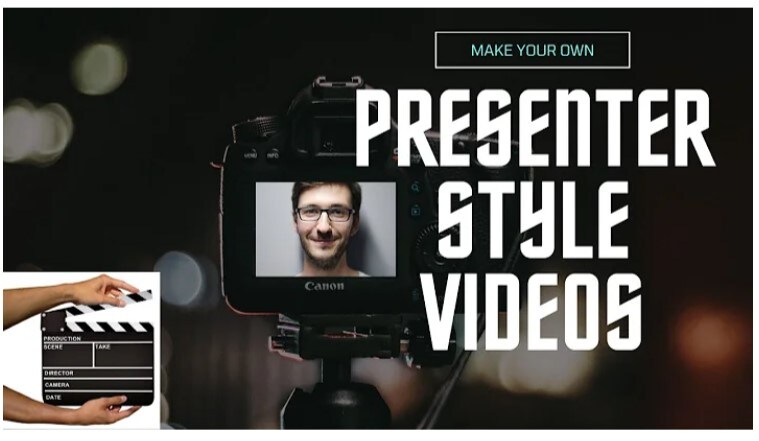 presenter-style videos