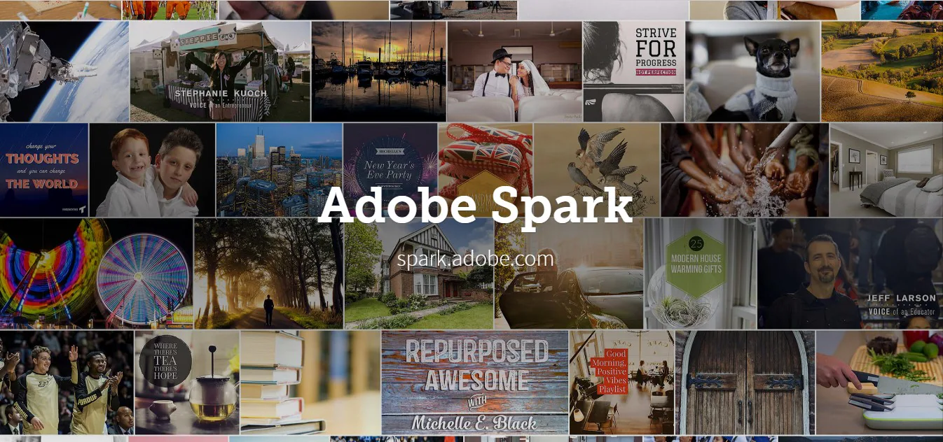 adobe spark templates