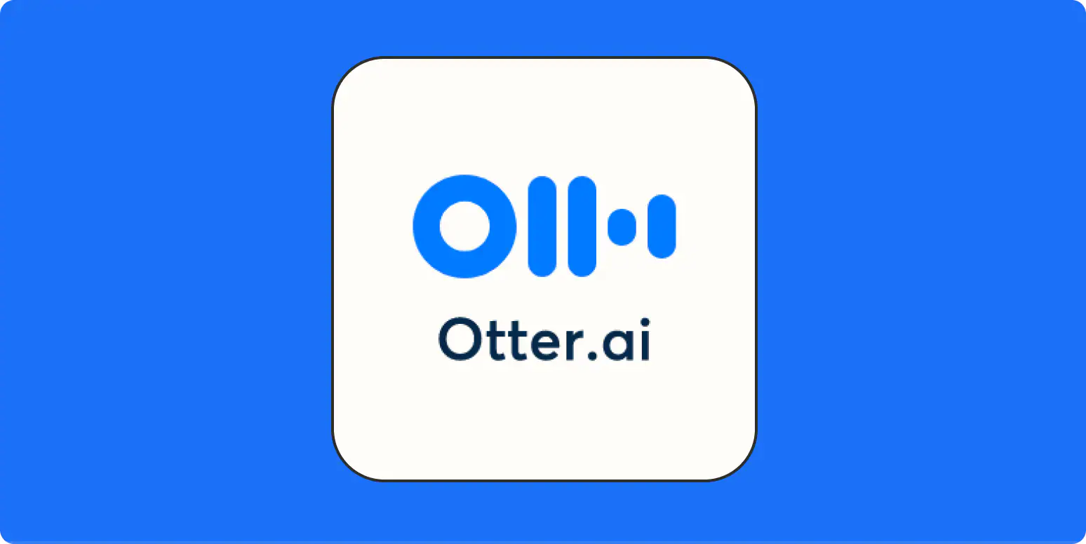 otter ai speech to text logo 