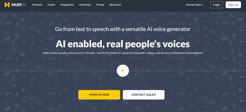 murf.ai female text-to-speech generator