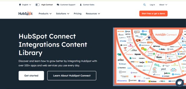 HubSpot-homepage