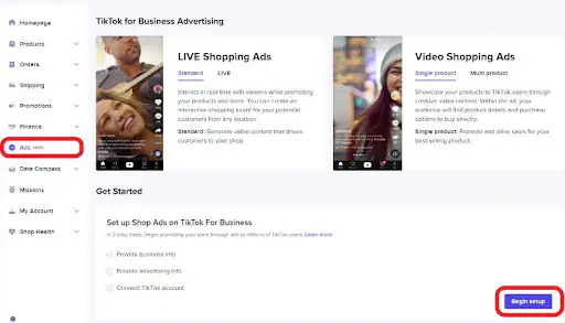 tiktok shopping ads