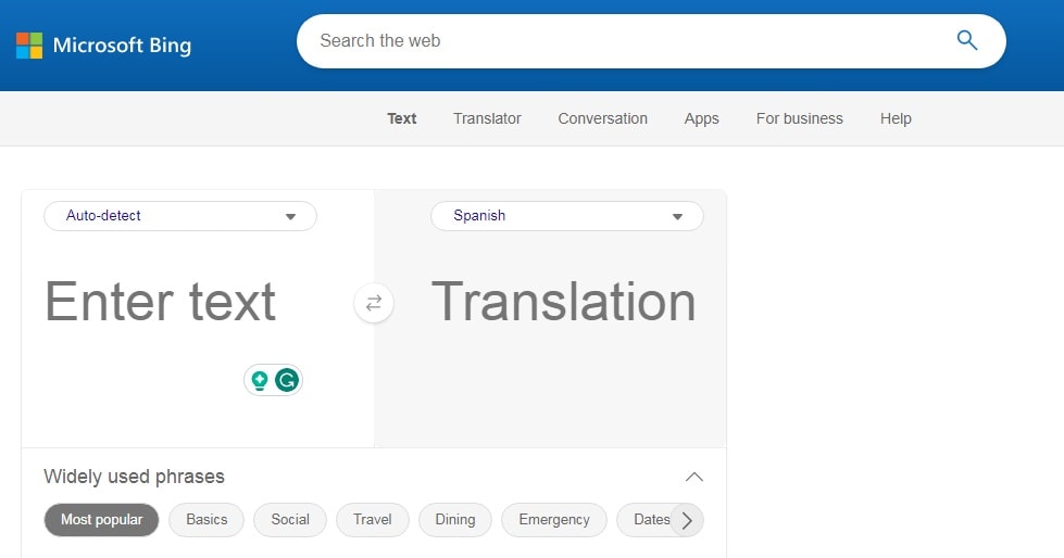  Bing translator