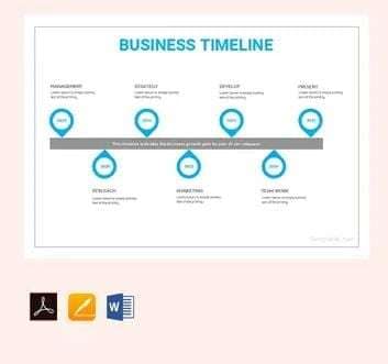 business-timeline-template