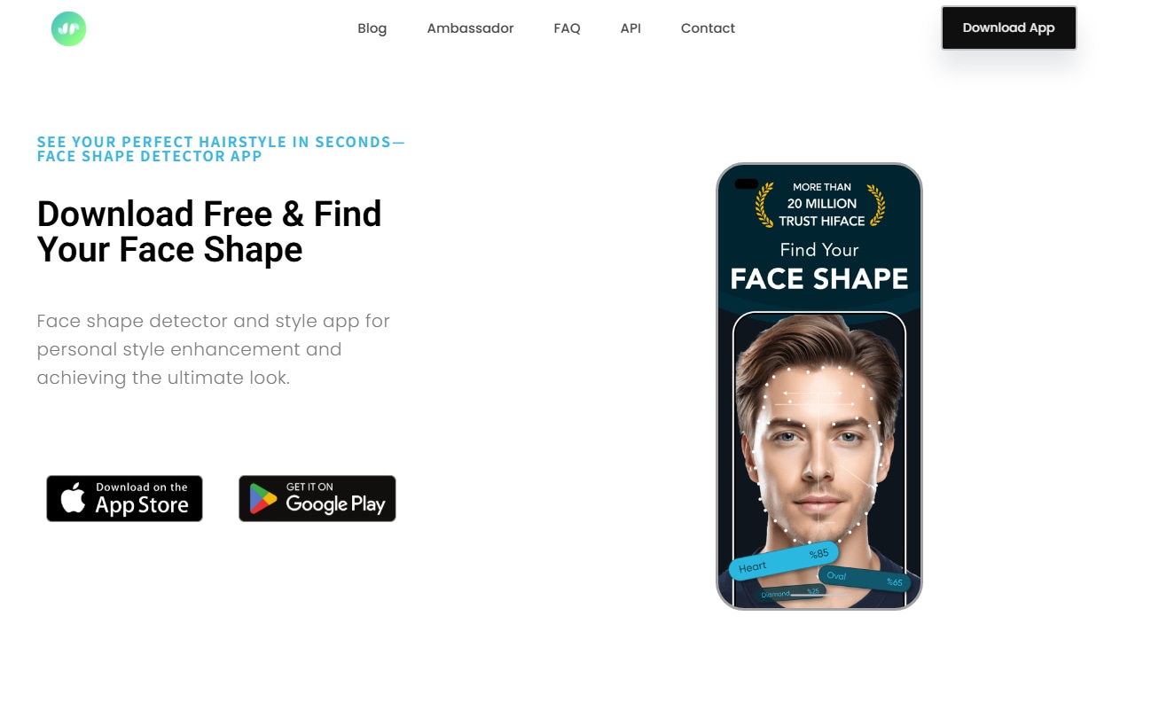 HiFace homepage