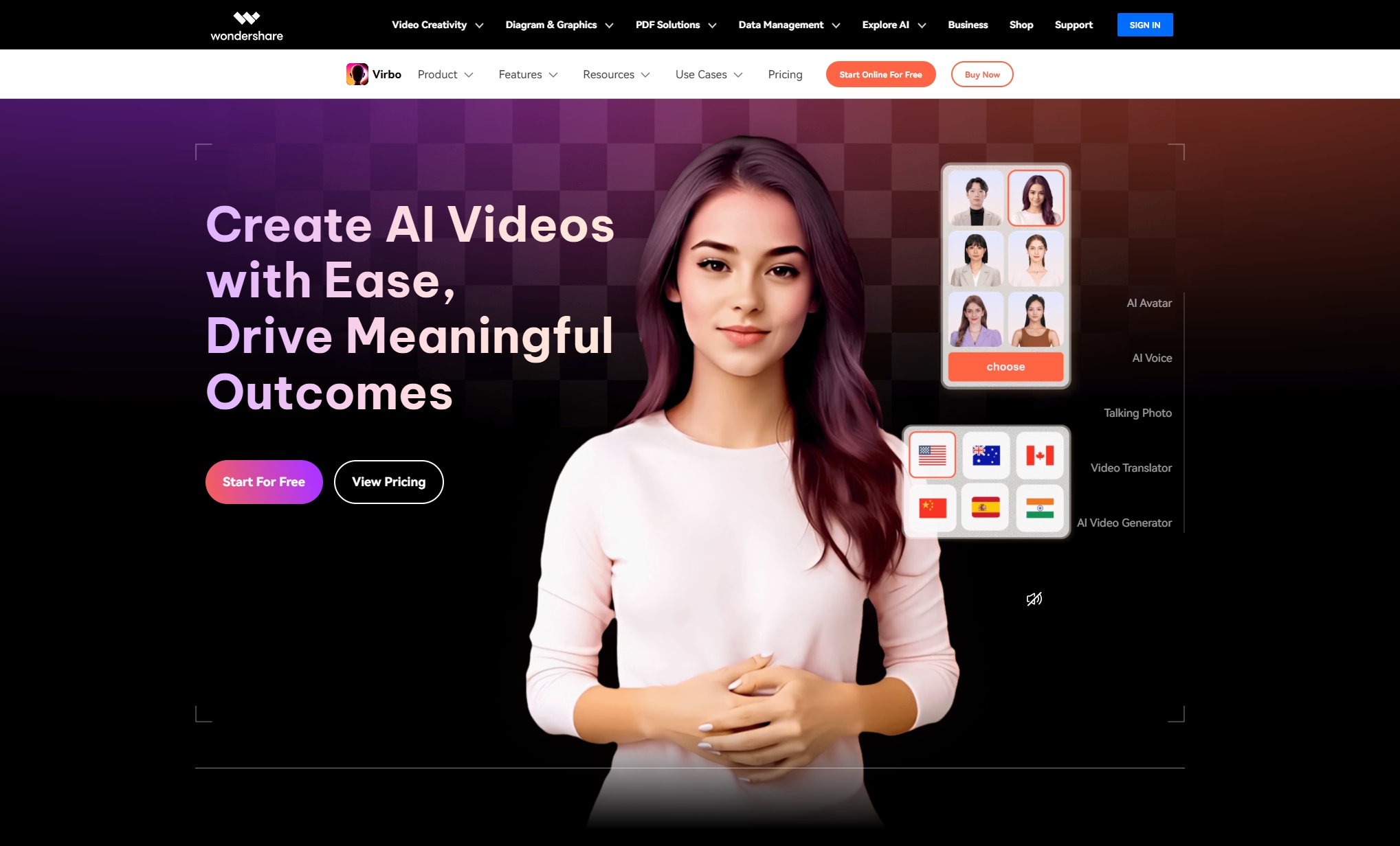 virbo homepage