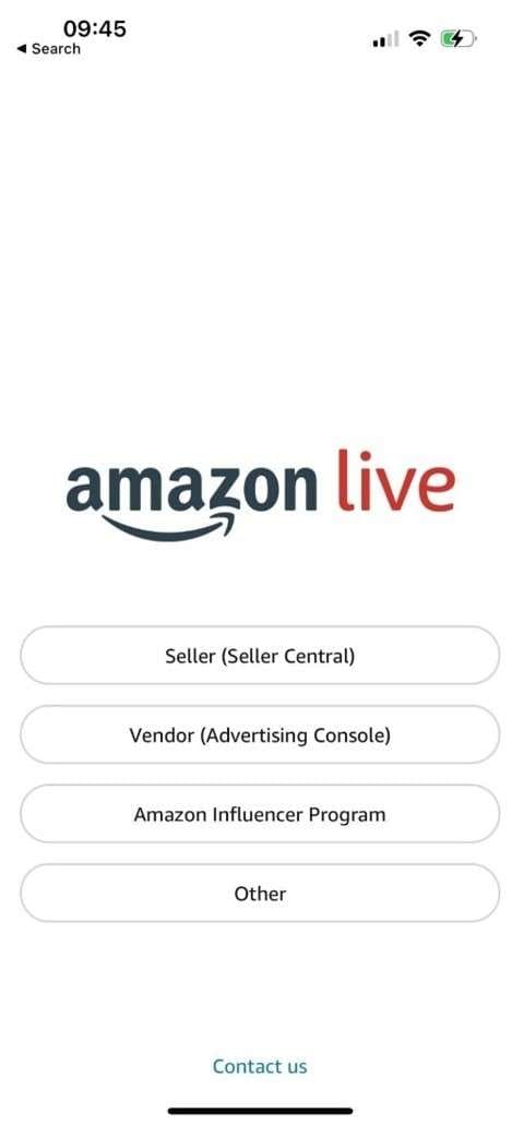 amazon live log in