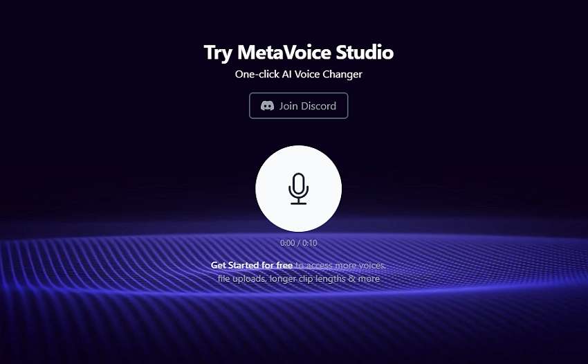 metavoice real time ai voice changer