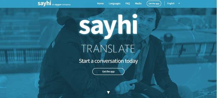 real time sayhi translate