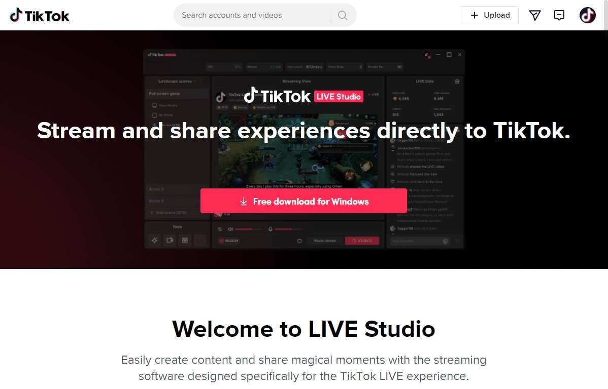TikTok Studio Live Guide