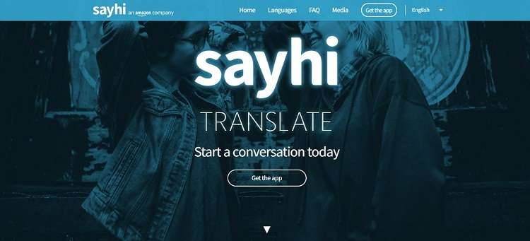 sayhi video language translator
