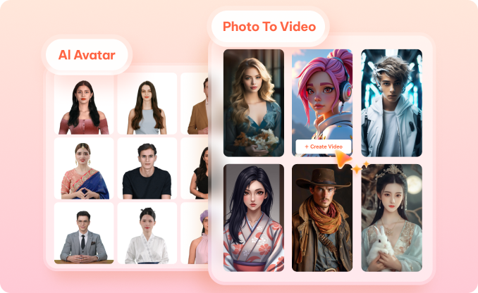 animated ai-generated avatar to video