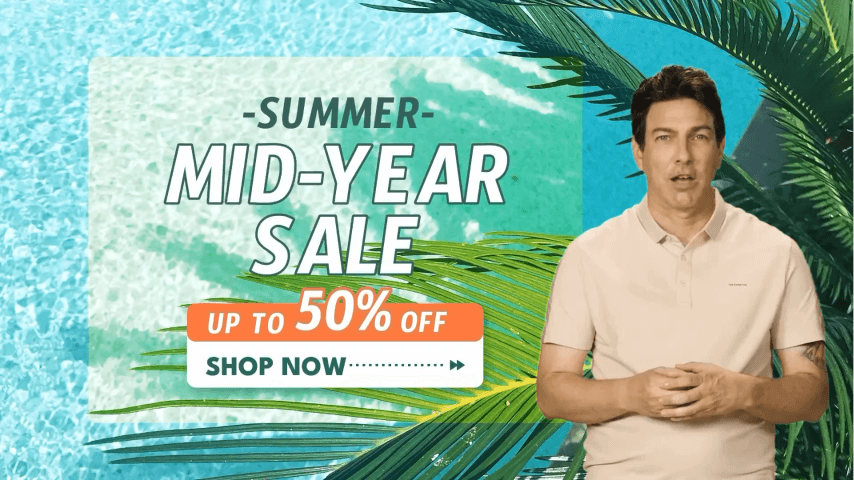 summer sale promotion video